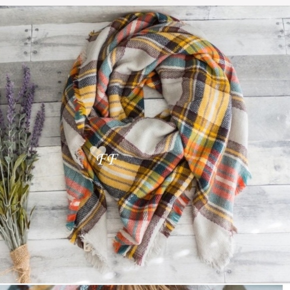 Plaid Scarf - Picture 2 of 3